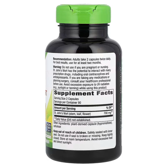 Nature's Way, St. John's Wort Herb ( Supports Positive Mood & Emotional Balance )