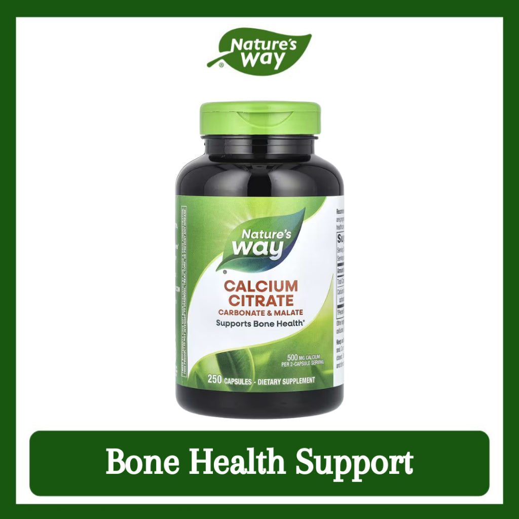 Nature's Way, Calcium Citrate ( Bone Health Support & Supports Healthy Teeth )