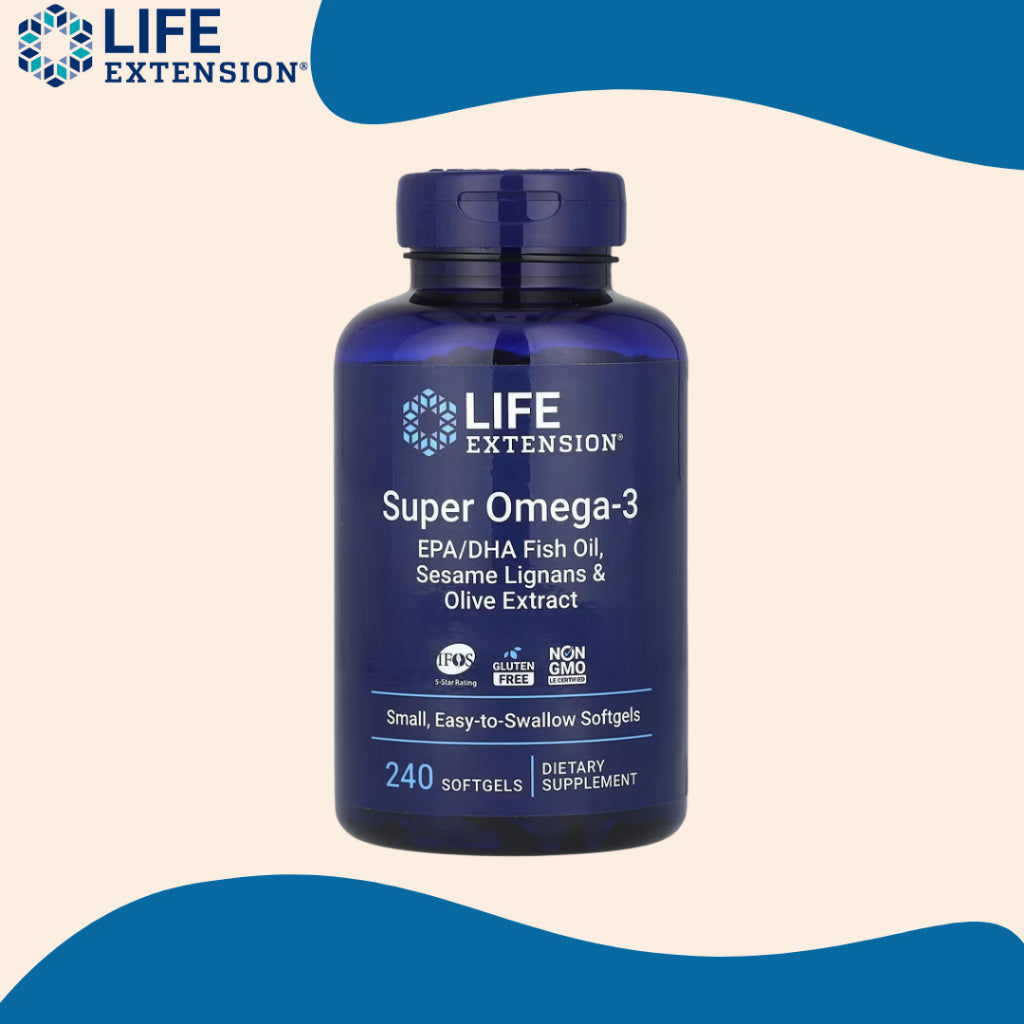 Life Extension, Super Omega-3 Softgels ( Supports Heart Health & Healthy Brain Function )