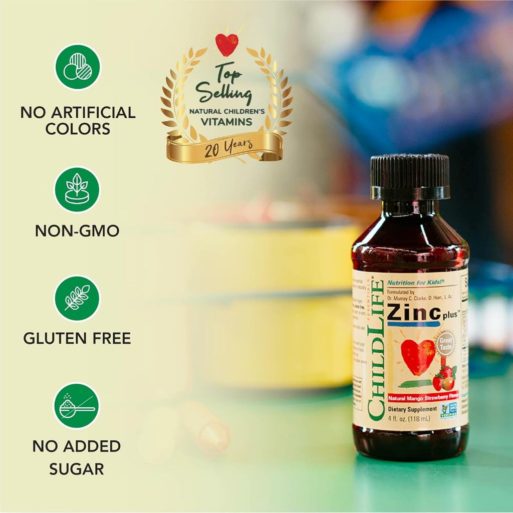 LittleSunshine | ChildLife Essentials, Liquid Iron, Berry, Zinc Plus™, Natural Mango Strawberry