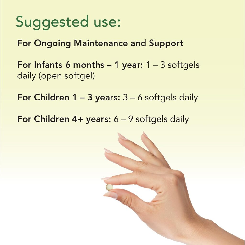 LittleSunshine | ChildLife Essentials, Pure DHA, Natural Berry, 90 Softgels Supports Healthy Brain