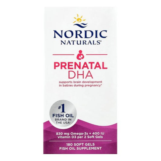 LittleSunshine | Nordic Naturals, Prenatal DHA, 830 mg Omega-3s + 400 IU Vitamin D3 Per 2 Soft Gels
