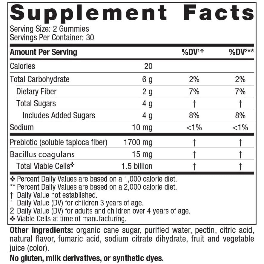 LittleSunshine | Nordic Naturals, Kids Probiotic Gummies, Great Berry, Supports Digestive Wellness