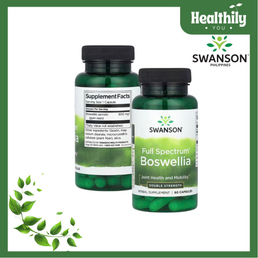HealthilyYou | Swanson, Full Spectrum® Boswellia, 60 Capsules Joint Health and Mobility