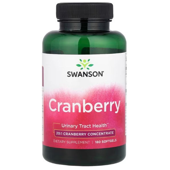 HealthilyYou | Swanson Cranberry & Cranberry, Whole Fruit Concentrate, Softgels Urinary Tract Health