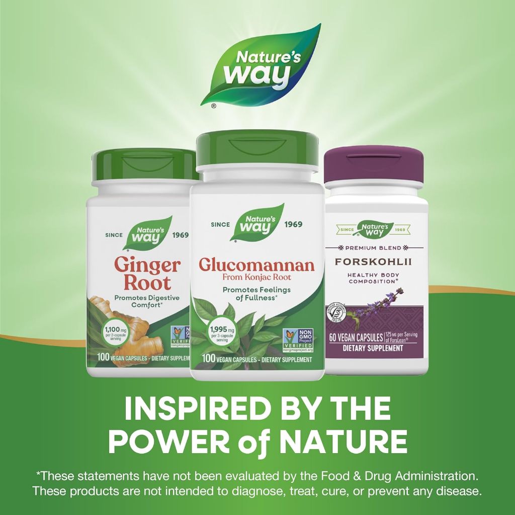 Nature's Way, Glucomannan from Konjac Root ( Supports Overall Digestive Health )