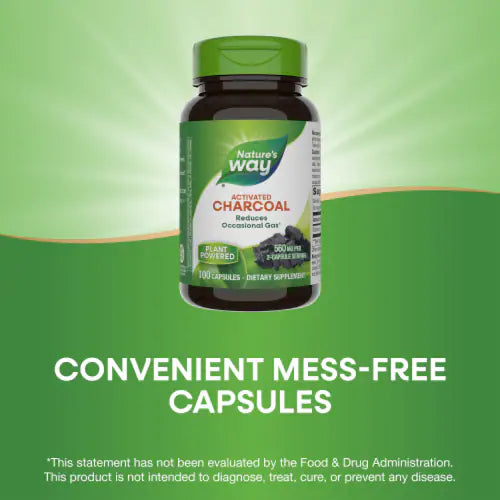 Nature's Way, Activated Charcoal ( Supports Digestive Comfort & Helps Neutralize Toxins )
