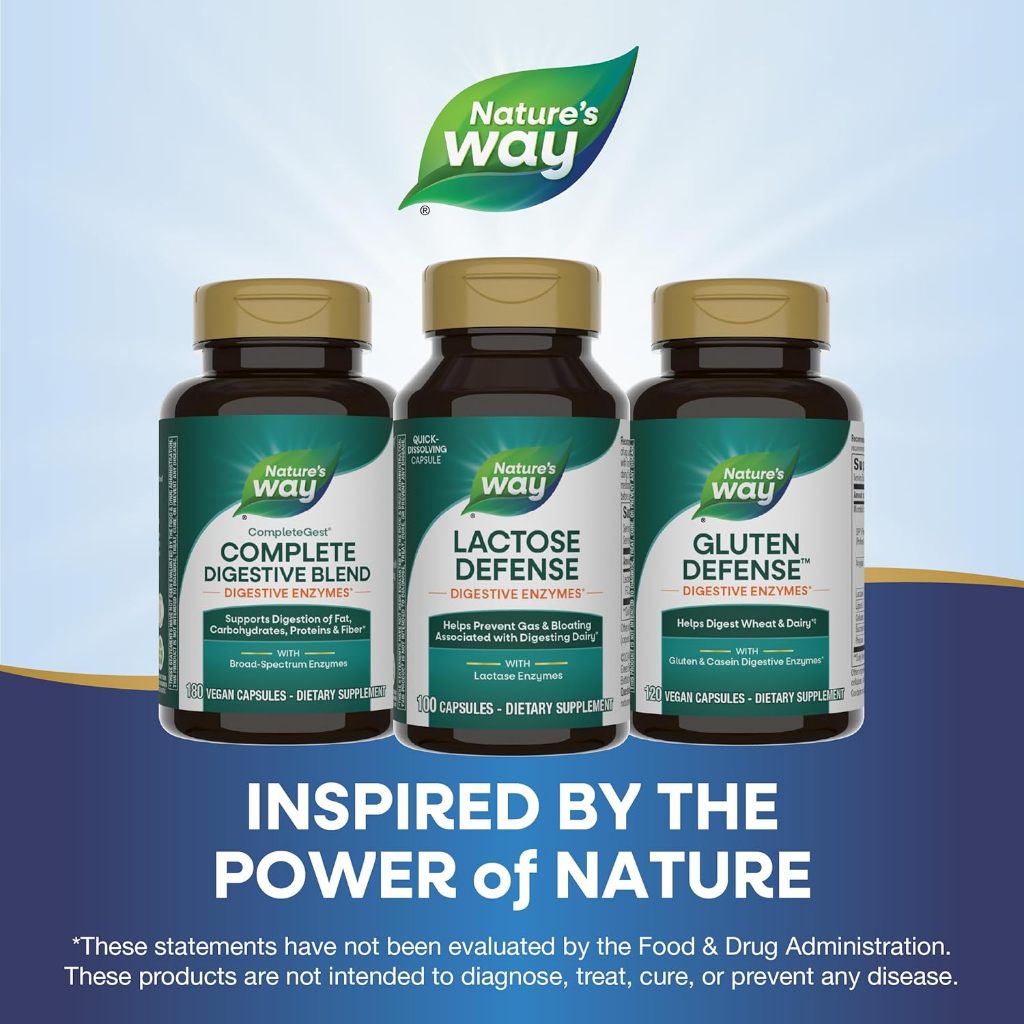 Nature's Way, Lactose Defense ( Reduces Digestive Discomfort )