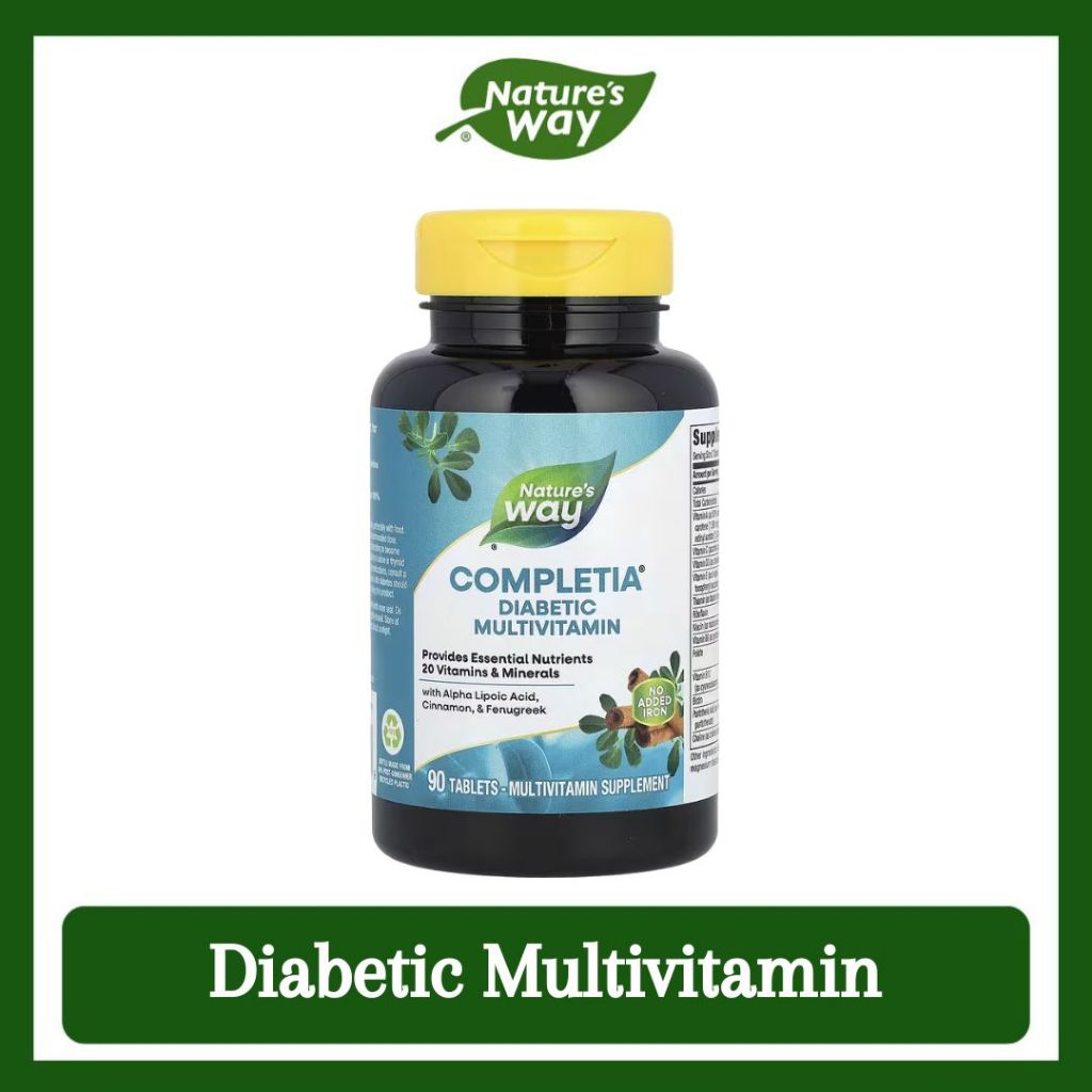 Nature's Way, Completia ( Supports Immune Health & Diabetic Multivitamin )