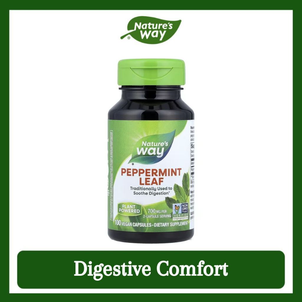 Nature's Way, Peppermint Leaf ( Traditionally Used To Soothe Digestion )