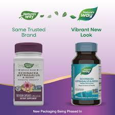 Nature's Way, Echinacea Astragalus & Reishi ( Immune Support & Adaptogenic Properties )