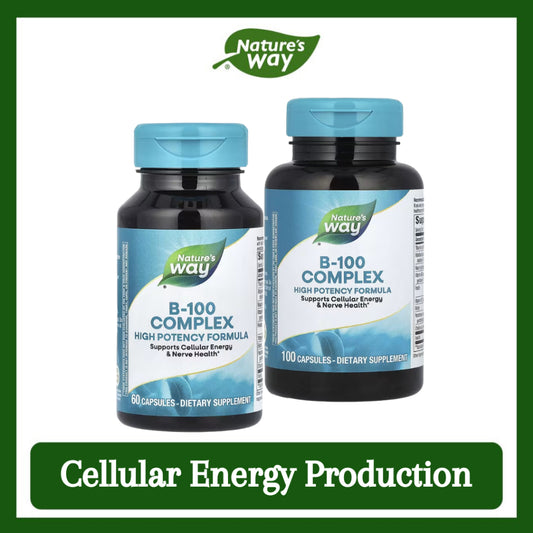 Nature's Way, B-100 Complex ( Cellular Energy Production & Nerve Health )