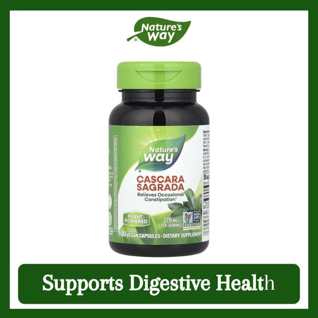 Nature's Way, Cascara Sagrada ( Supports Digestive Health & Relieves Occasional Constipation )