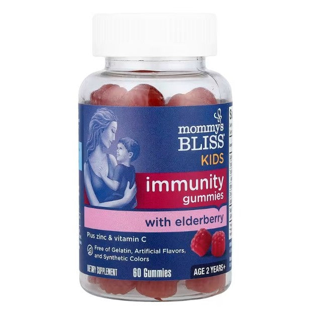 LittleSunshine | Mommy's Bliss, Kids & Baby Immunity With Elderberry Vitamins C & D Zinc & Echinacea