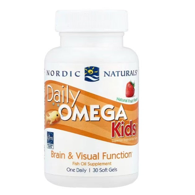 LittleSunshine | Nordic Naturals Daily Omega Kids Omega-3 Fishies, Fish Oil Supplement Brain Support