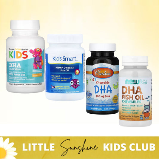 LittleSunshine | NOW Foods, California Gold, Kids Smart, Carlson, Kid's DHA Fish Oil, Brain Support