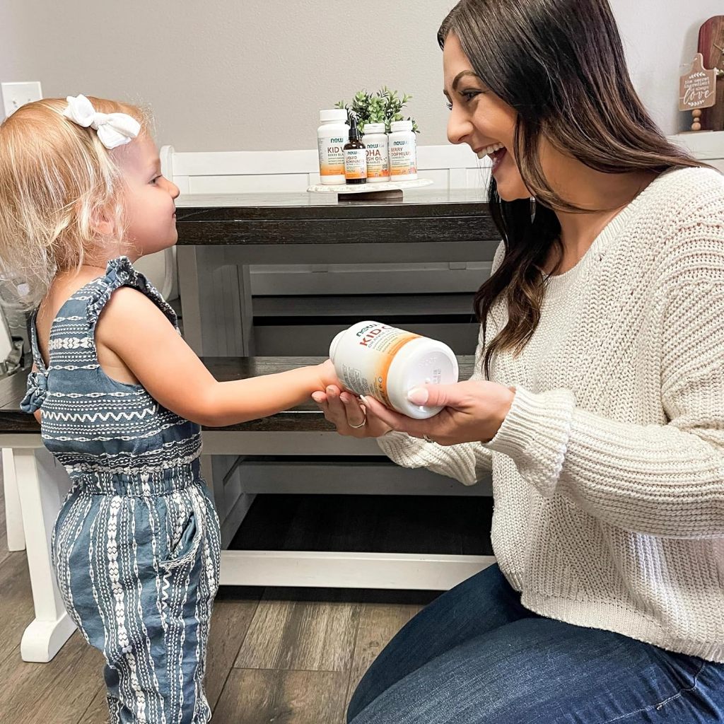 LittleSunshine | NOW Foods, Kid Cal, Orange, California Gold Chewable Calcium with Magnesium