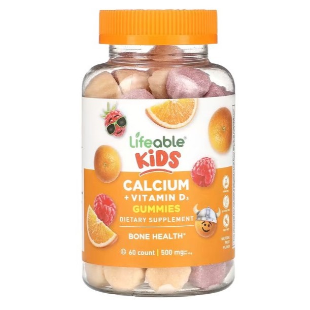 LittleSunshine | NOW Foods, Kid Cal, Orange, California Gold Chewable Calcium with Magnesium