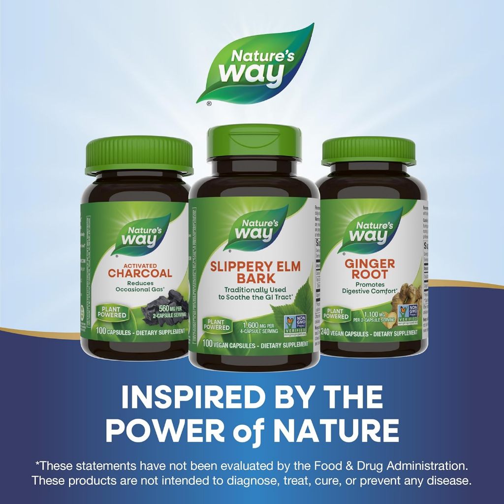 Nature's Way, Slippery Elm Bark ( Traditionally Used to Soothe the GI Tract )
