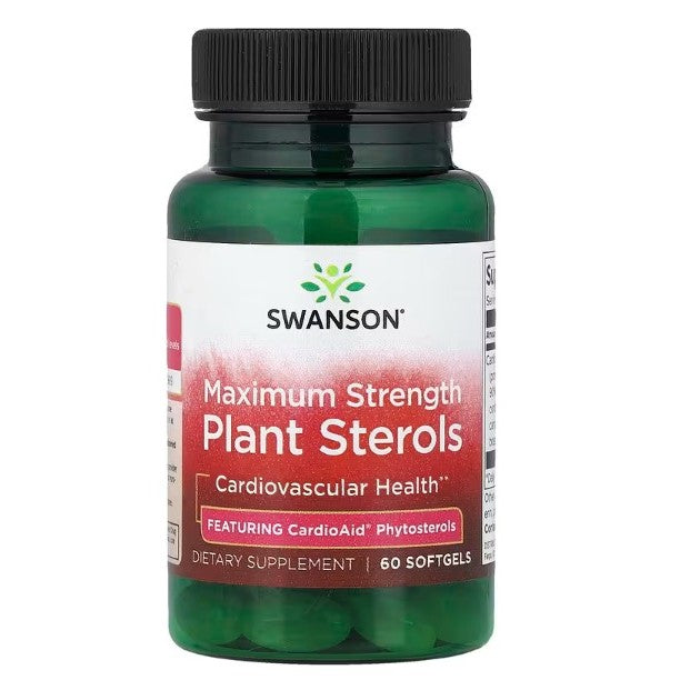 Healthily You | Swanson, Plant Sterols, Maximum Strength, 60 Softgels Cardiovascular Health