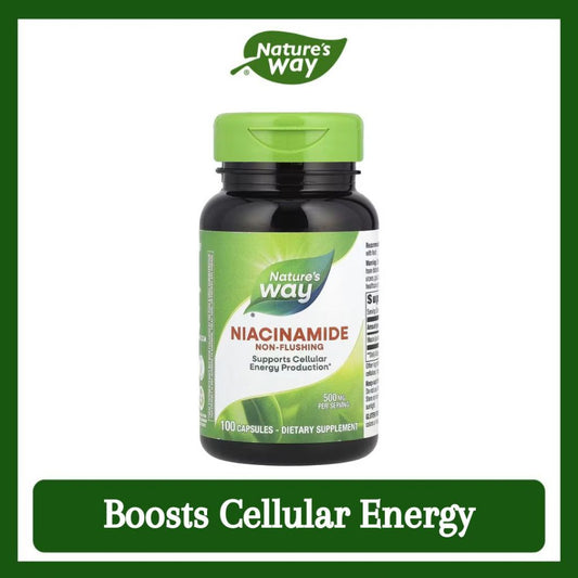 Nature's Way, Niacinamide ( Boosts Cellular Energy & Supports Skin Health )