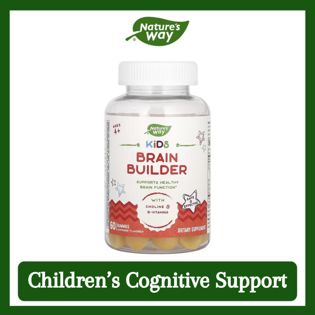 Nature's Way, Kids Brain Builder ( Children's Brain & Cognitive Support )