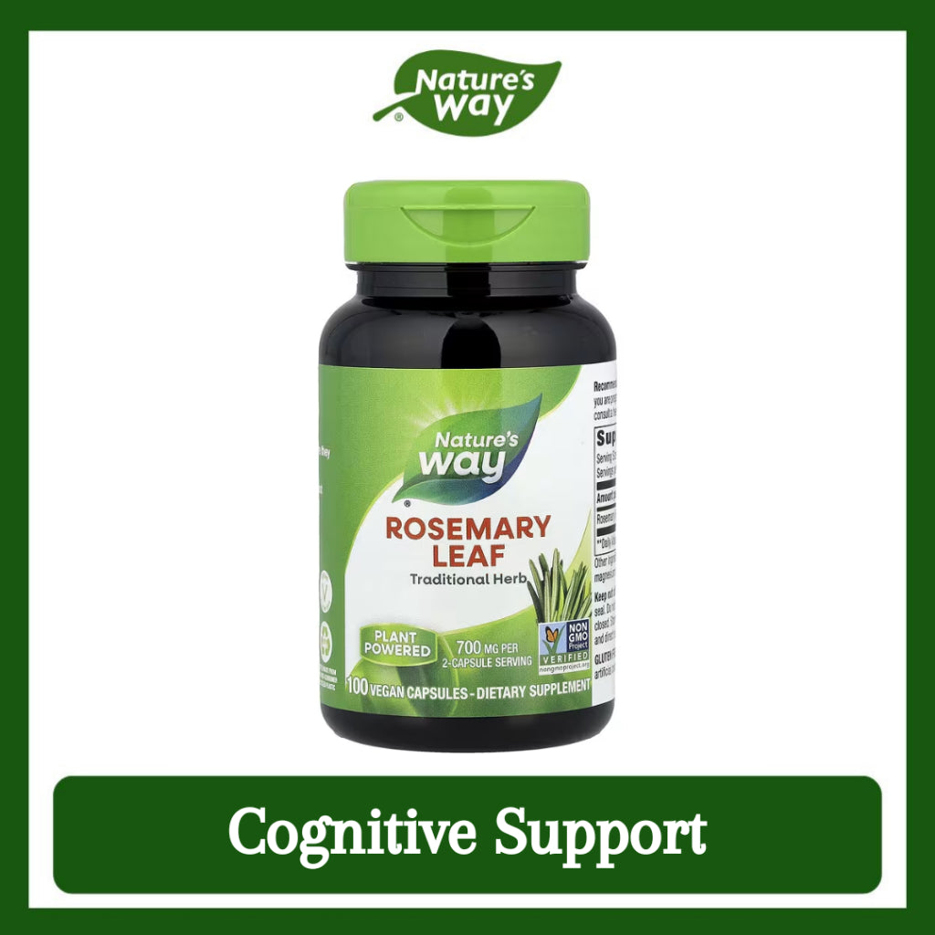Nature's Way, Rosemary Leaf ( Cognitive Support, Digestive Aid, Circulatory & Antioxidant Support )