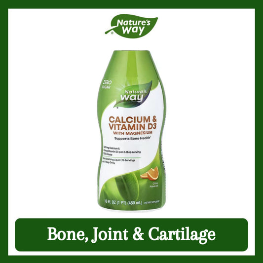Nature's Way, Calcium & Vitamin D3 with Magnesium, Citrus ( For Additional Bone & Mineral Support )