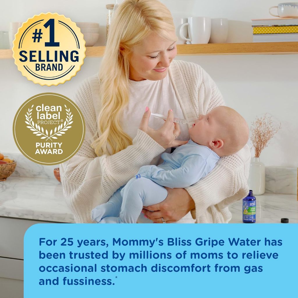 LittleSunshine | Mommy's Bliss, Original Gripe Water,  Night Time, Paci Gel, Relieves Stomach Pain