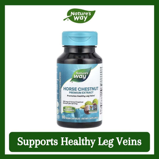 Nature's Way, Horse Chestnut ( Supports Healthy Leg Veins & Support Vascular Health )