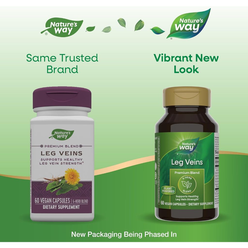 Nature's Way, Premium Blend, Leg Veins (May Help Support Vein Health and Circulation )