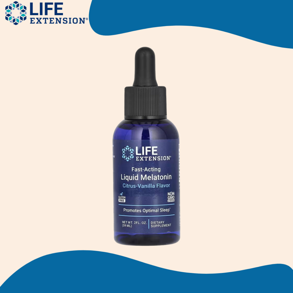 Life Extension, Fast-Acting Liquid Melatonin ( Promotes Optimal Sleep & Immune Function )
