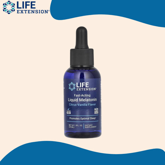 Life Extension, Fast-Acting Liquid Melatonin ( Promotes Optimal Sleep & Immune Function )