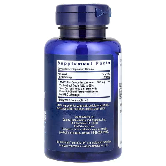 Life Extension, Super Bio-Curcumin, Turmeric Extract ( Supporting Cardiovascular Health )