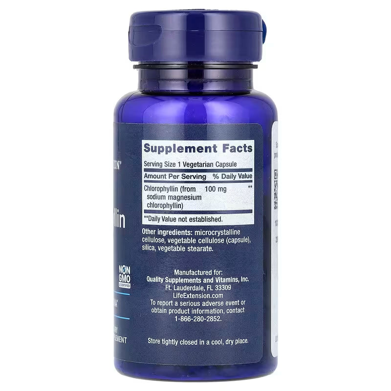 Life Extension, Chlorophyllin ( Antioxidant Protection & Mitochondrial Health )