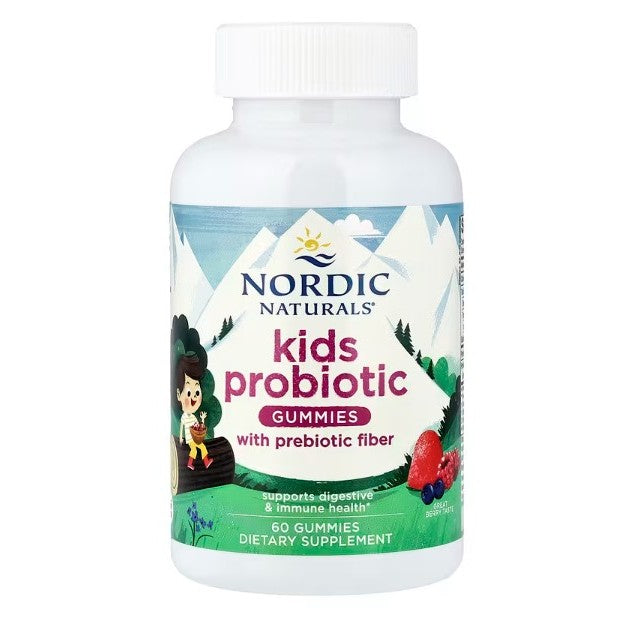 LittleSunshine | Nordic Naturals, Kids Probiotic Gummies, Great Berry, Supports Digestive Wellness
