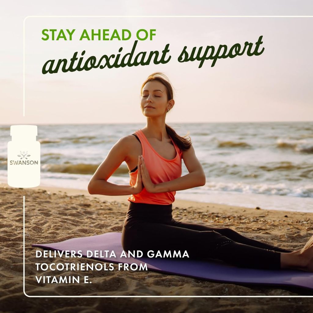 Healthily You | Swanson, Tocotrienols, 100 mg, 60 Liquid Caps Antioxidant and Essential Nutrient