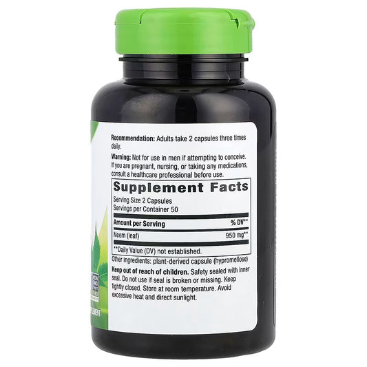 Nature's Way, Neem Leaf ( Anti-Inflammatory Support & Immune System Health )
