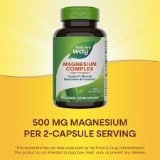Nature's Way, Magnesium Complex ( Supports Muscle Relaxation, Promotes Heart and Nerve Function )