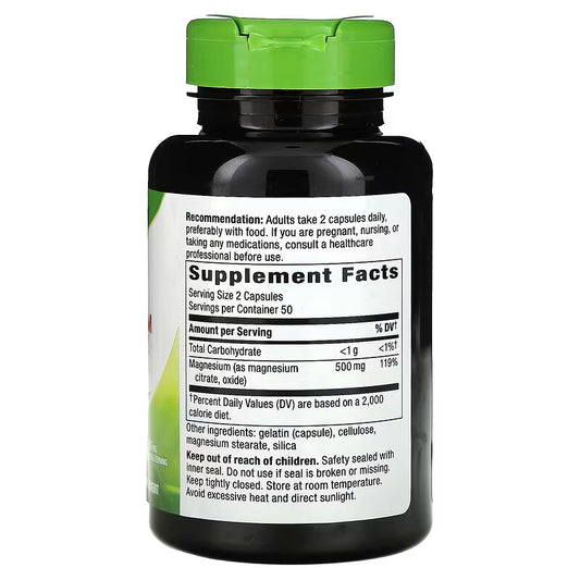 LowCostPH | Nature's Way, Magnesium Complex ( Supports Muscle Relaxation, Promotes Heart and Nerve Function )