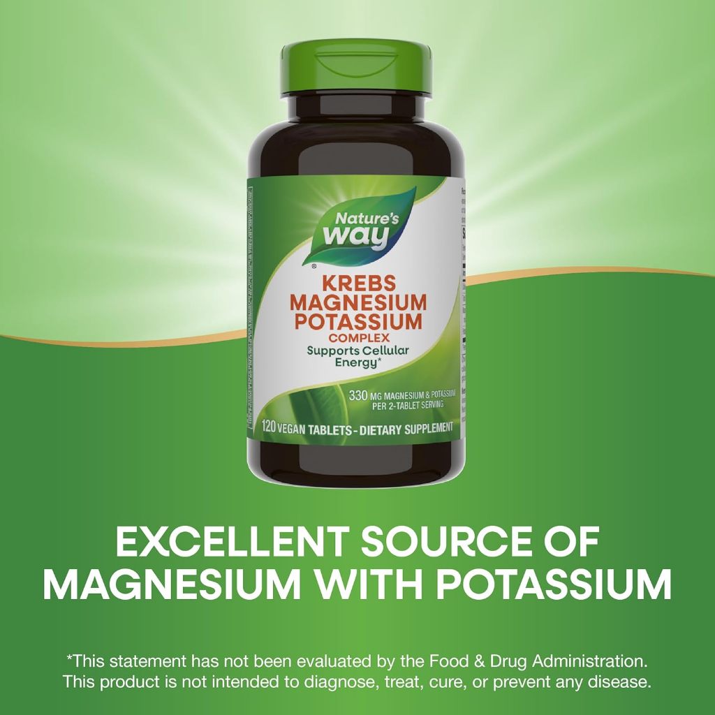 Nature's Way, Krebs Magnesium Potassium Complex ( Supports Energy Production at the Cellular Level )