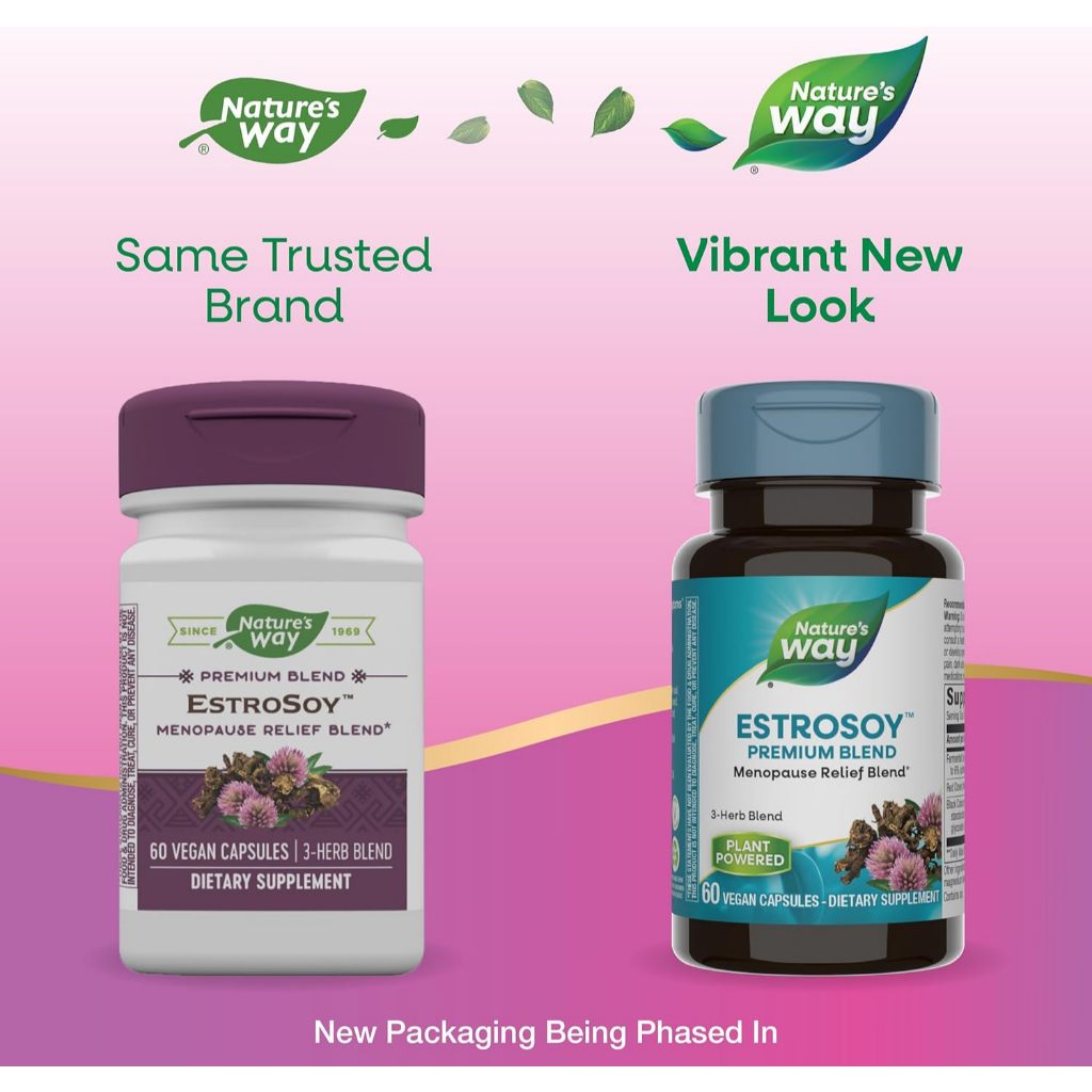 Nature's Way, EstroSoy™, Premium Blend ( Perimenopause & Menopause Support )