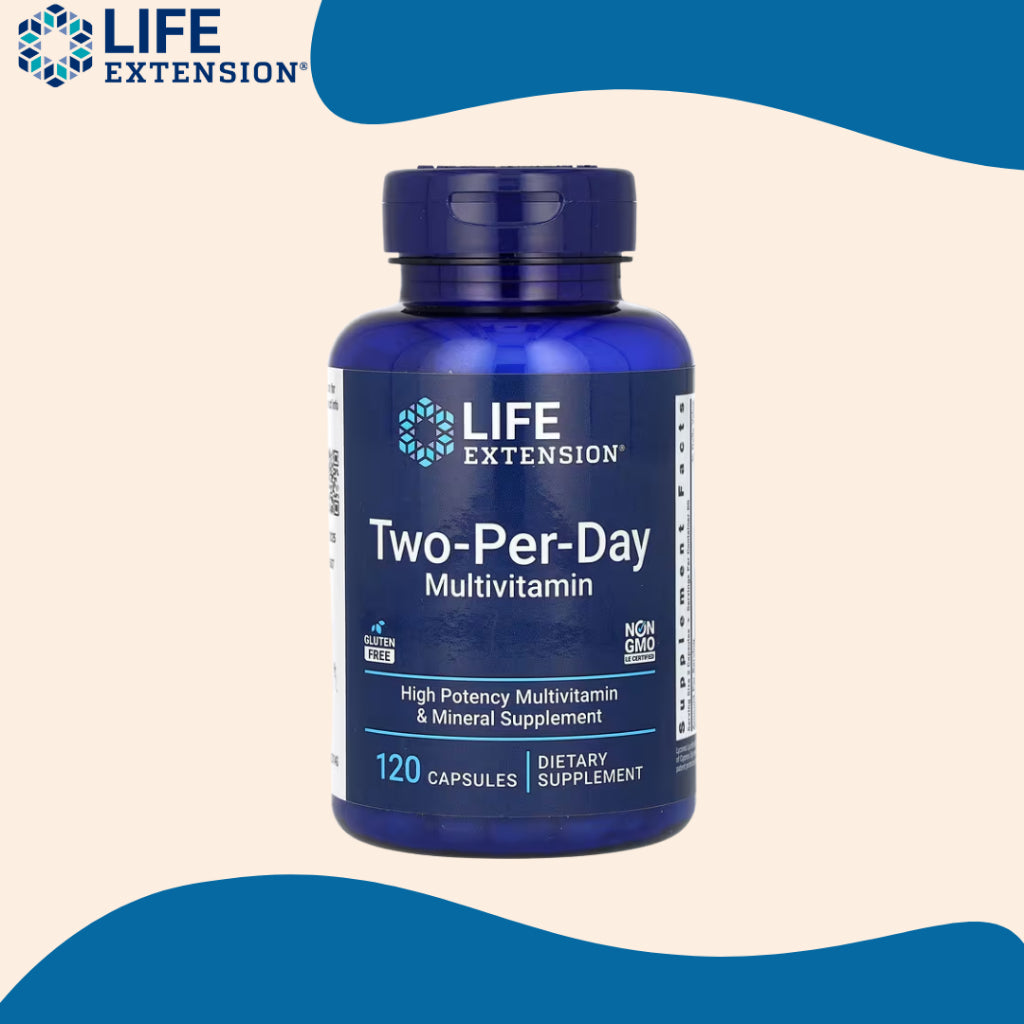 Life Extension, Two-Per-Day Multivitamin ( High Potency Multivitamin & Mineral Supplement )