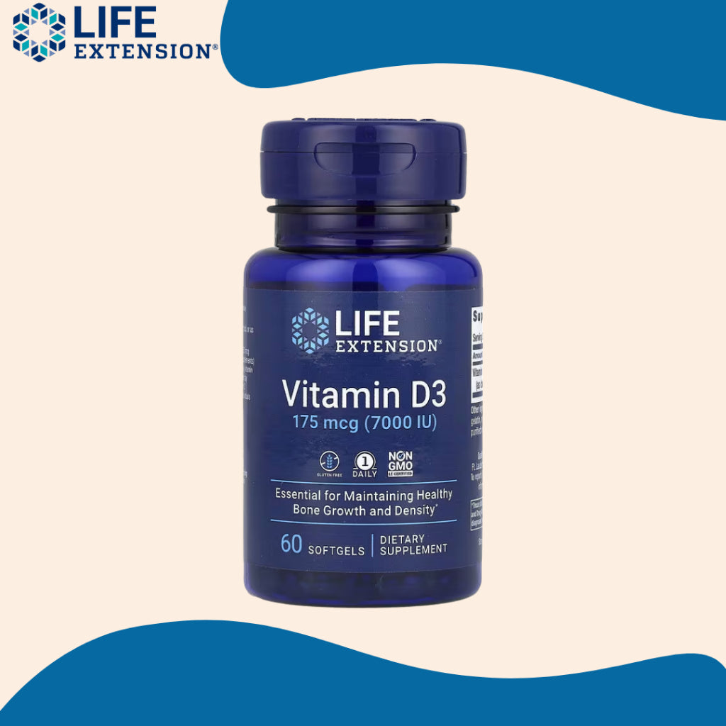 Life Extension, Vitamin D3 ( Bone Health, Immune System Support, Brain & Cardiovascular Health )