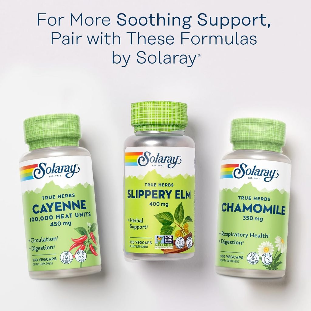 NaturalSolutions | Solaray, True Herbs, Slippery Elm, Nature's Way, Nutricost, Nature's Answer,