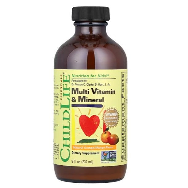 LittleSunshine | ChildLife Essentials, Multi Vitamin & Mineral, Natural Orange/Mango, Immune Health