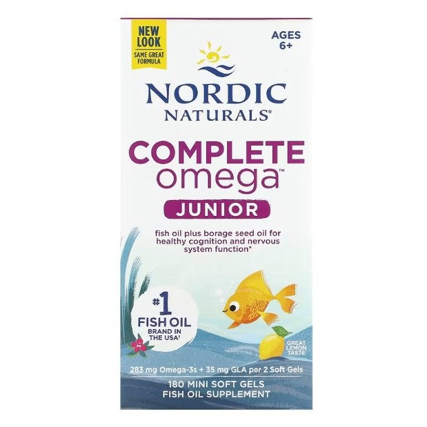 LittleSunshine | Nordic Naturals, Complete, Ultimate, Omega Junior, Teen, Brain & Immunity Support