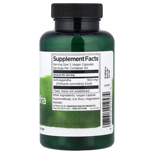 USA Supplements | Swanson, Full Spectrum® Ashwagandha ( Stress Support )