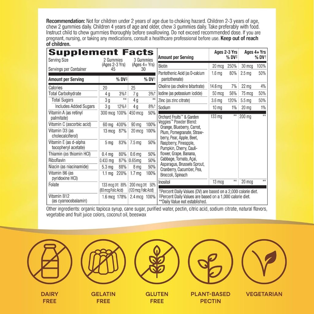 Nature's Way, Alive! Kids, Gummy Multivitamin ( Supports Growth, Immunity, Vision, and Bone Health )
