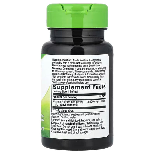 Nature's Way, Vitamin A ( Supports Vision Health & Supports Immune Function )